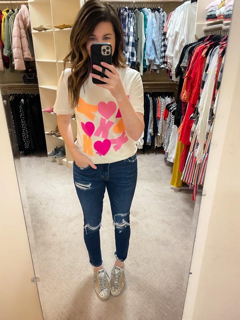 XOXO Jumble Tee