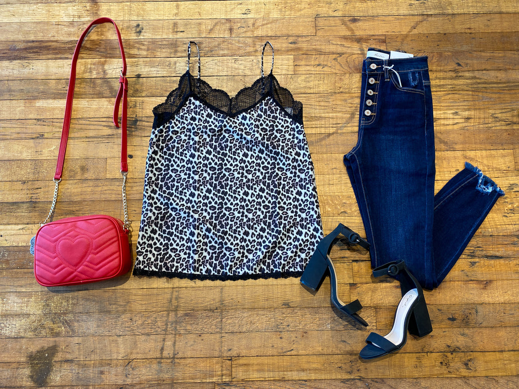 SALE! Purr-fect Lace Cami