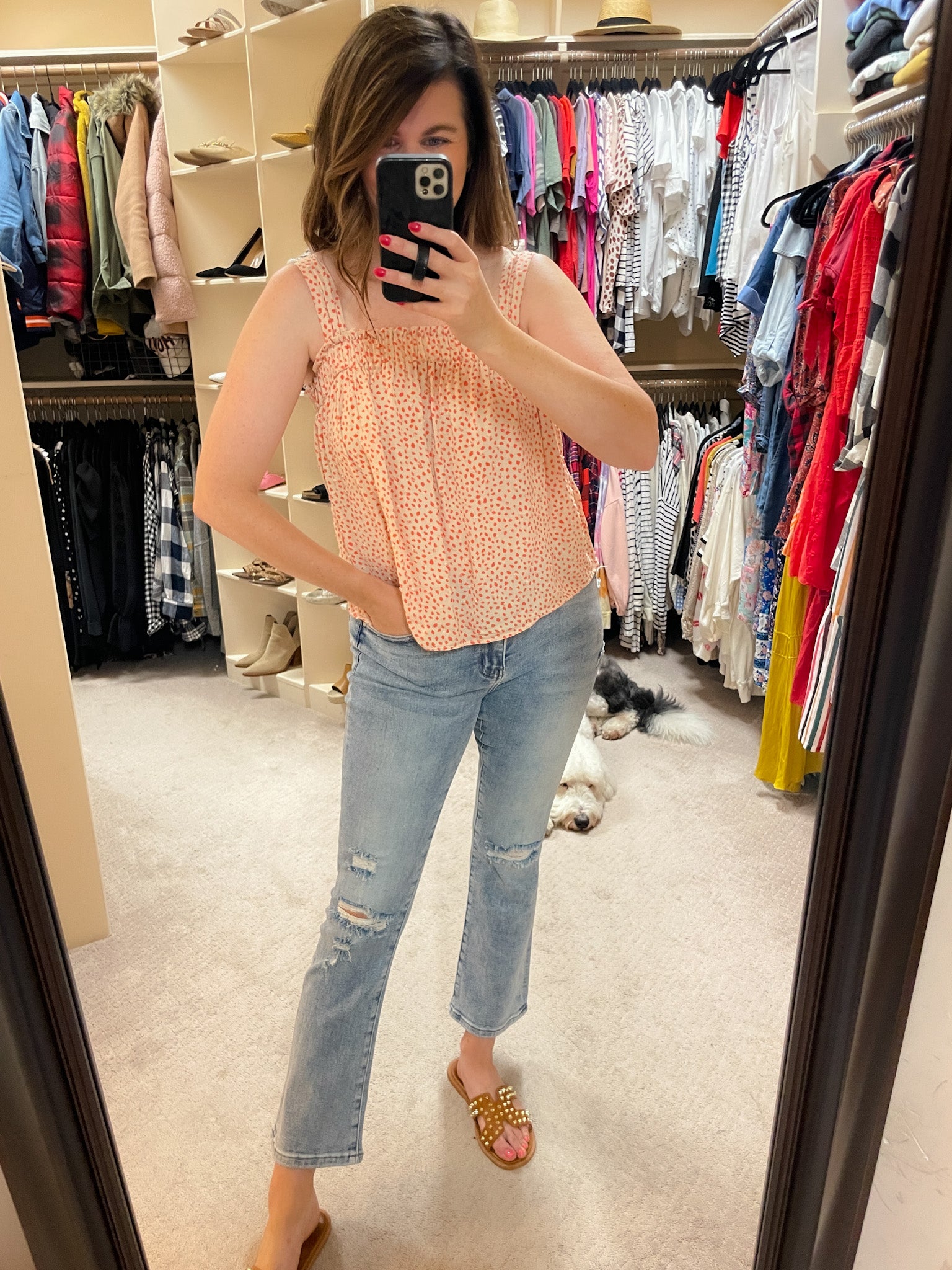 Pippa Polka Dot Tank