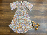 All for Love Floral Maxi Dress