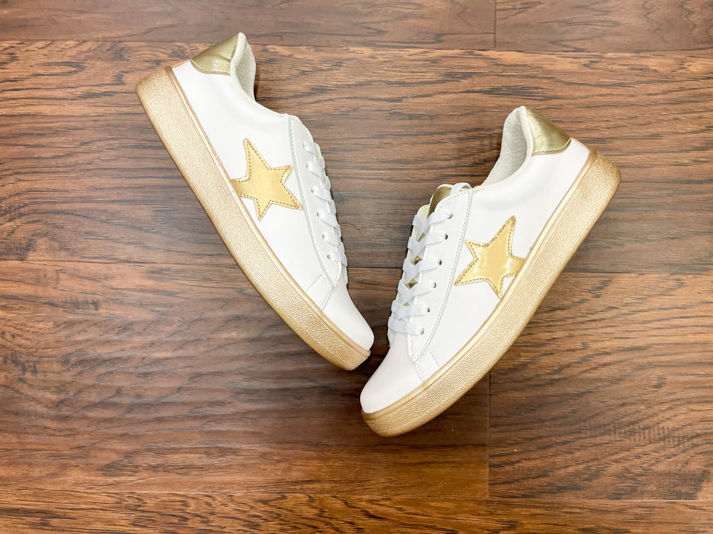 Miel Sneakers in Gold