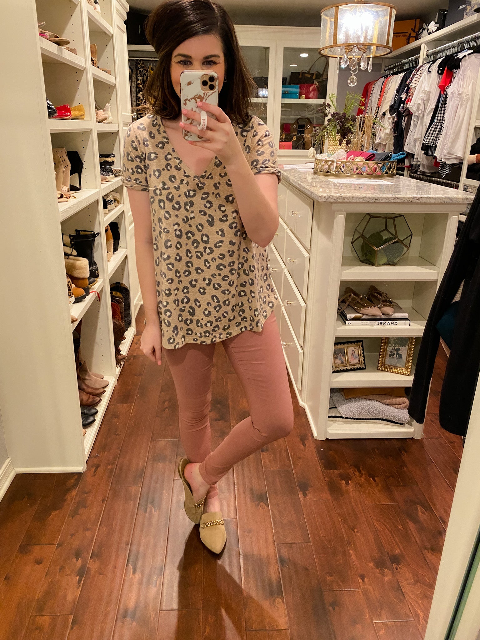 SALE! Laine Top in Taupe *Final Sale*