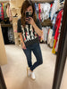 SALE! Baseball Mama Stitching Tee