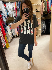 SALE! Baseball Mama Stitching Tee *Final Sale*