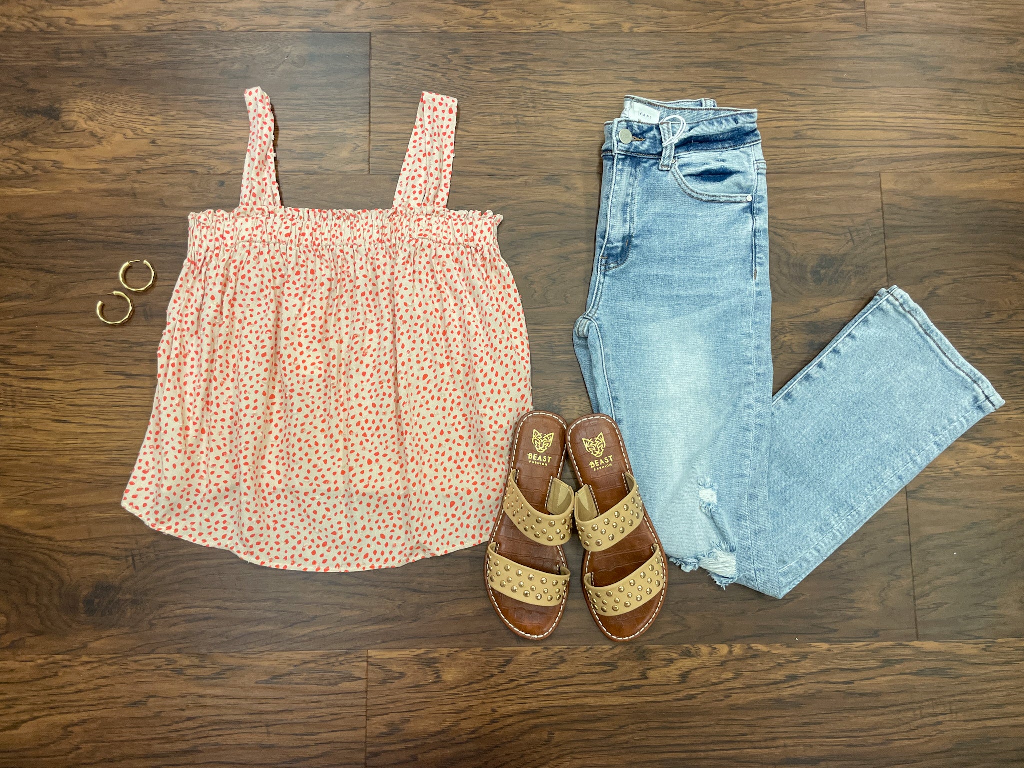 Pippa Polka Dot Tank