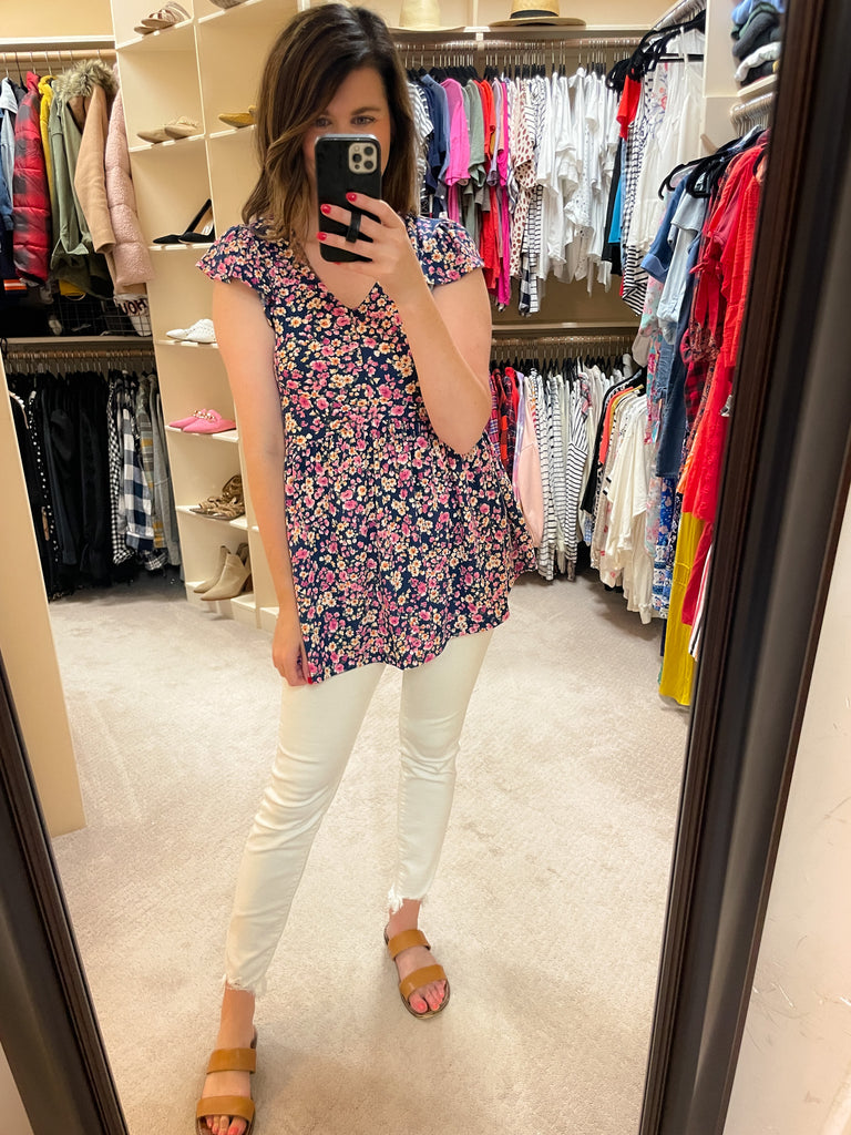 Hanna Floral Top