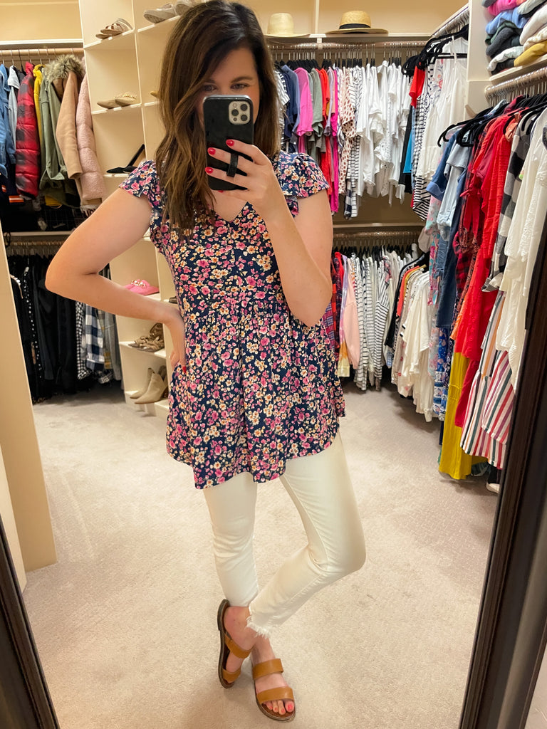 Hanna Floral Top