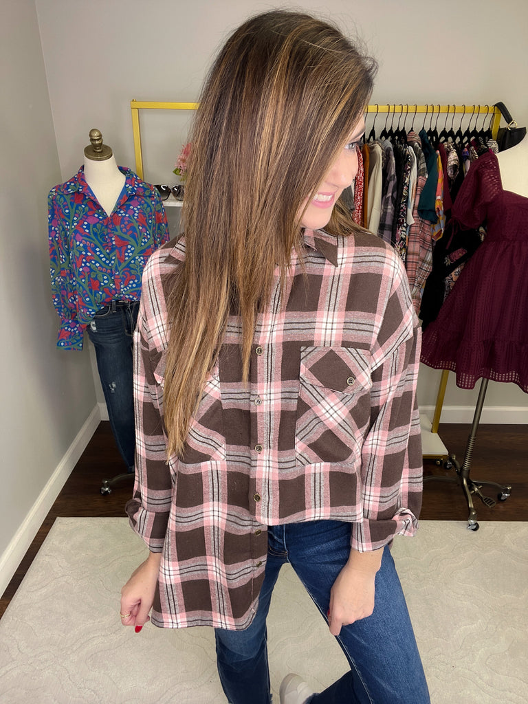 Smoky Mountain Hideaway Button Down