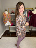 Fresh Season Top in Brown