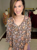 Fresh Season Top in Brown