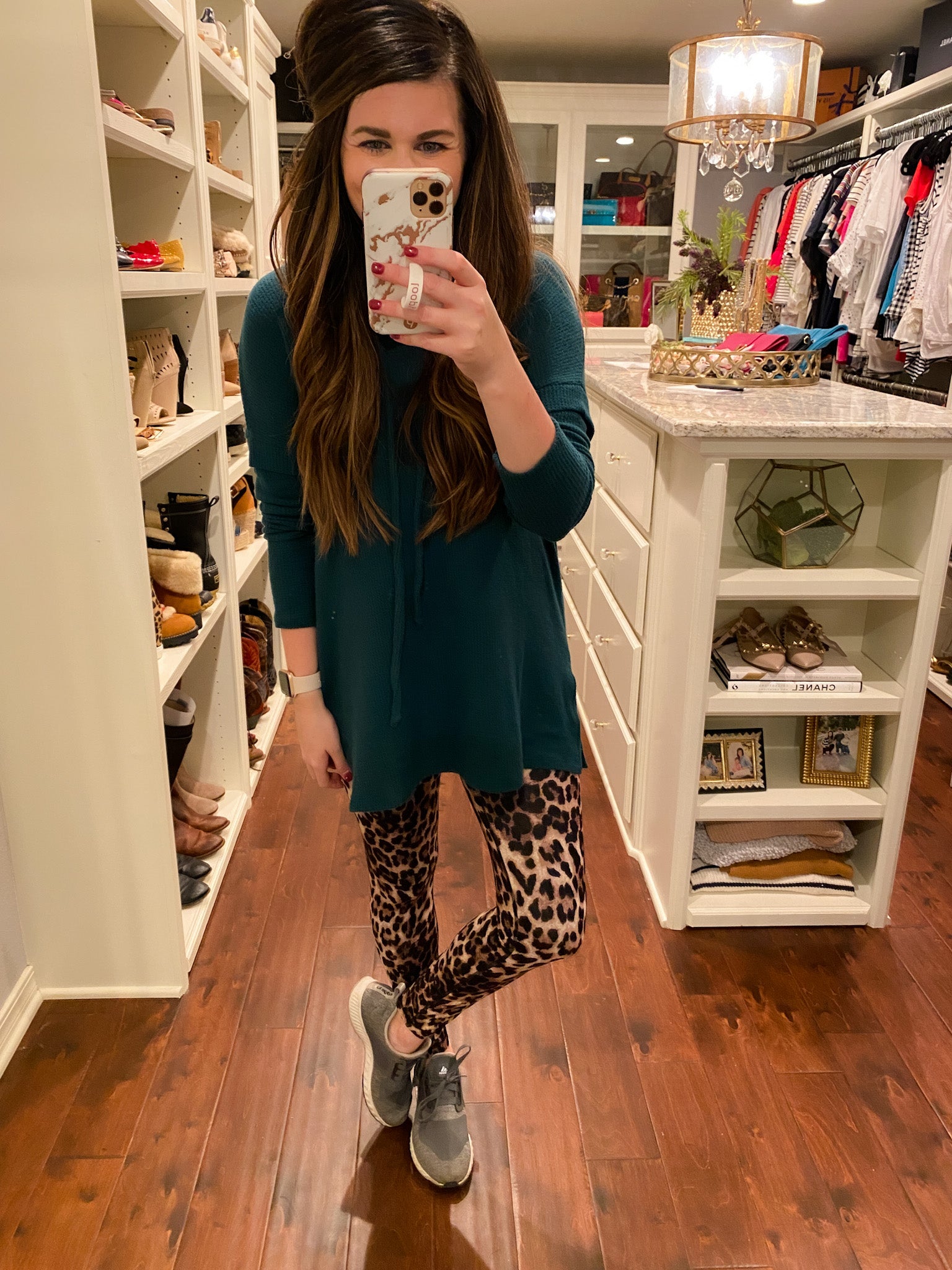 Leopard Leggings in Brown *Final Sale*