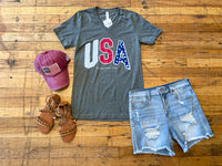 USA Pattern Tee