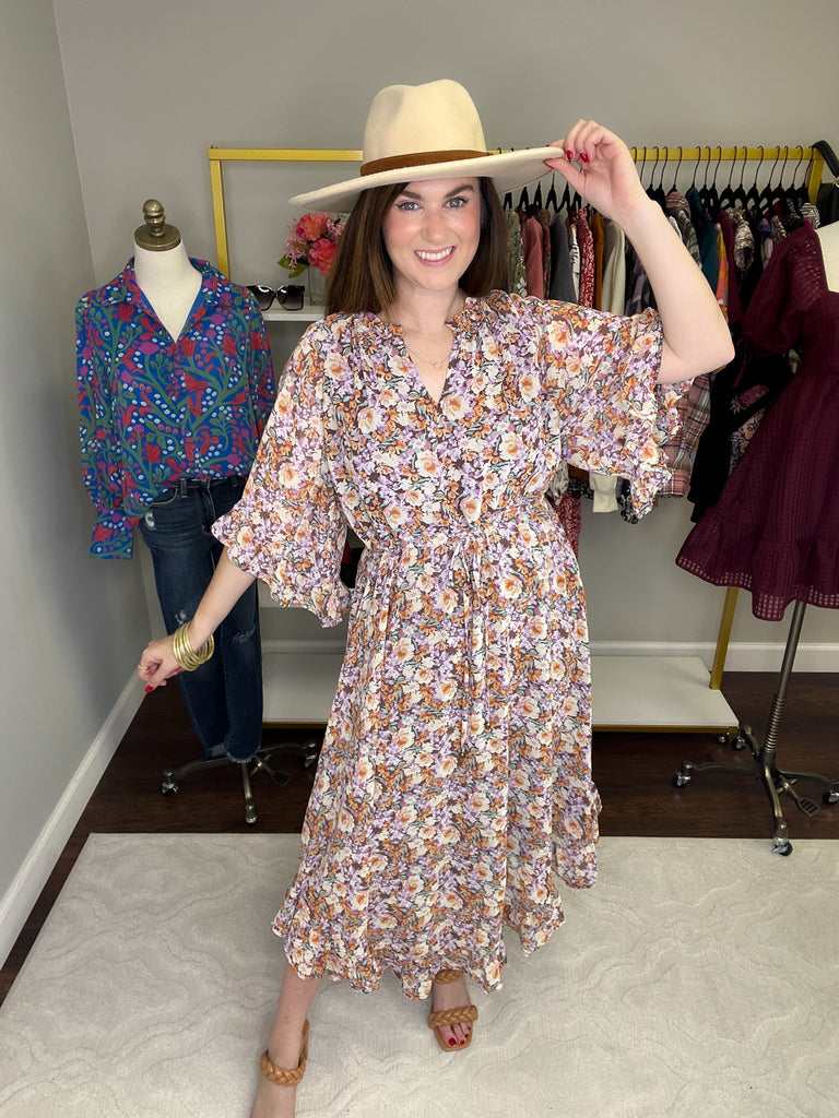 All for Love Floral Maxi Dress