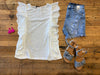 Secret Admirer Eyelet Tank