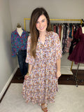 All for Love Floral Maxi Dress