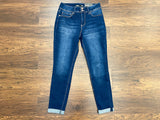 Royalty for Me Hide Davenport Roll Cuff Jeans