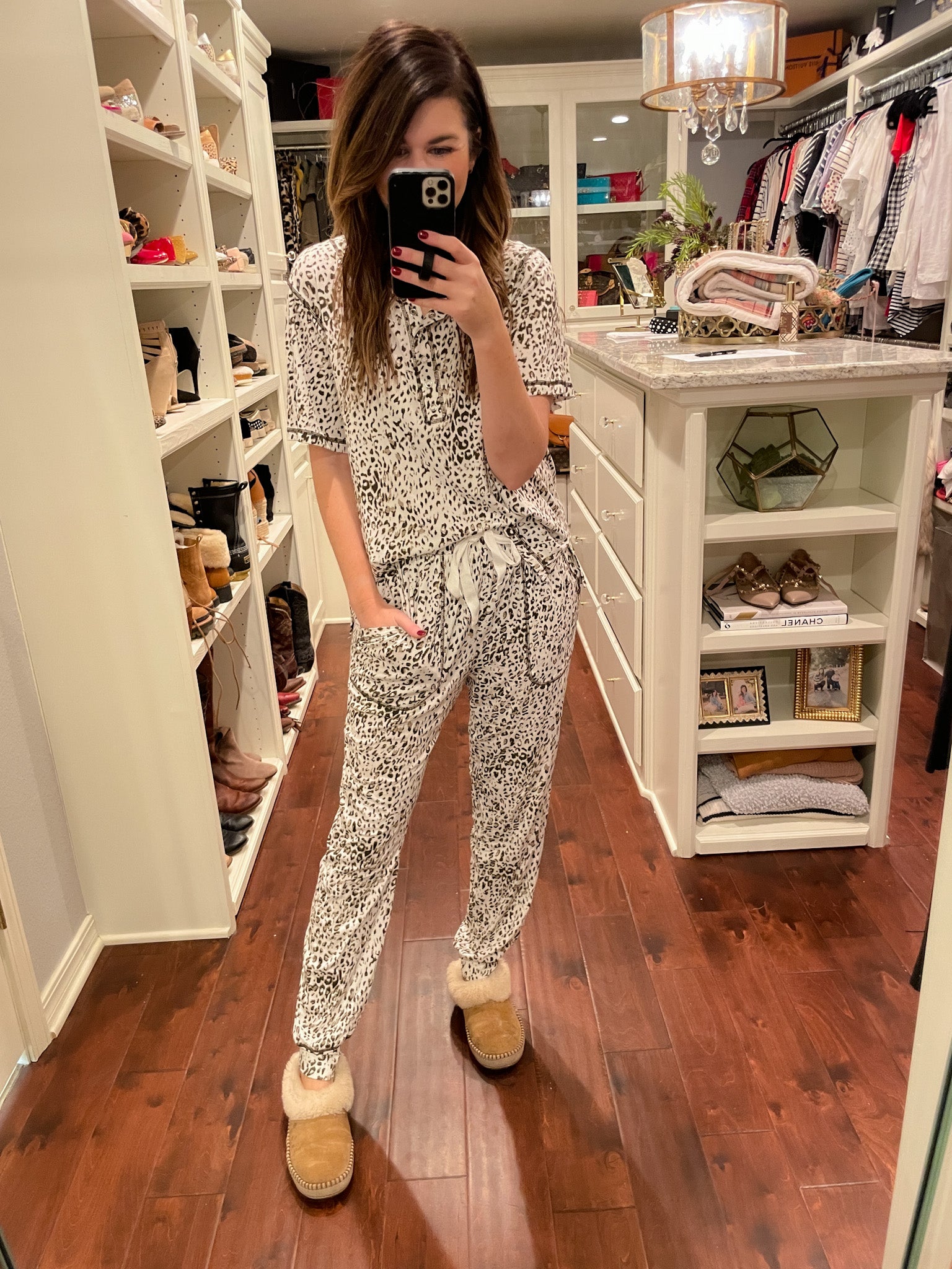 Cozy Living Tee in Off White