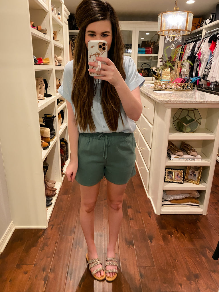 SALE! *BELLES & STEALS*Boardwalk Linen Shorts