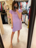 Ruffle Romance Dress in Lavender