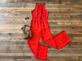 Cause for Celebration Jumpsuit in Red
