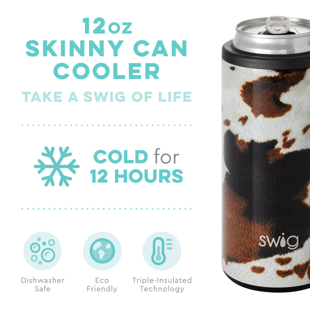 Swig Hayride 12oz Skinny Can Cooler *Final Sale*