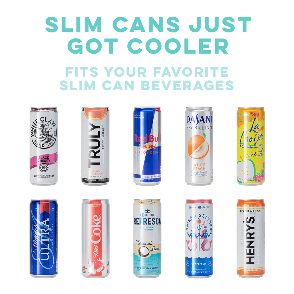 Swig Jingle Jungle 12oz Skinny Can Cooler