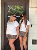 SALE! Babe Shorts in Green Camo