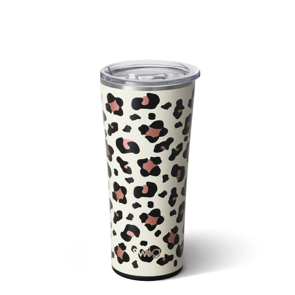 Swig Luxy Leopard 22oz Tumbler with Straw