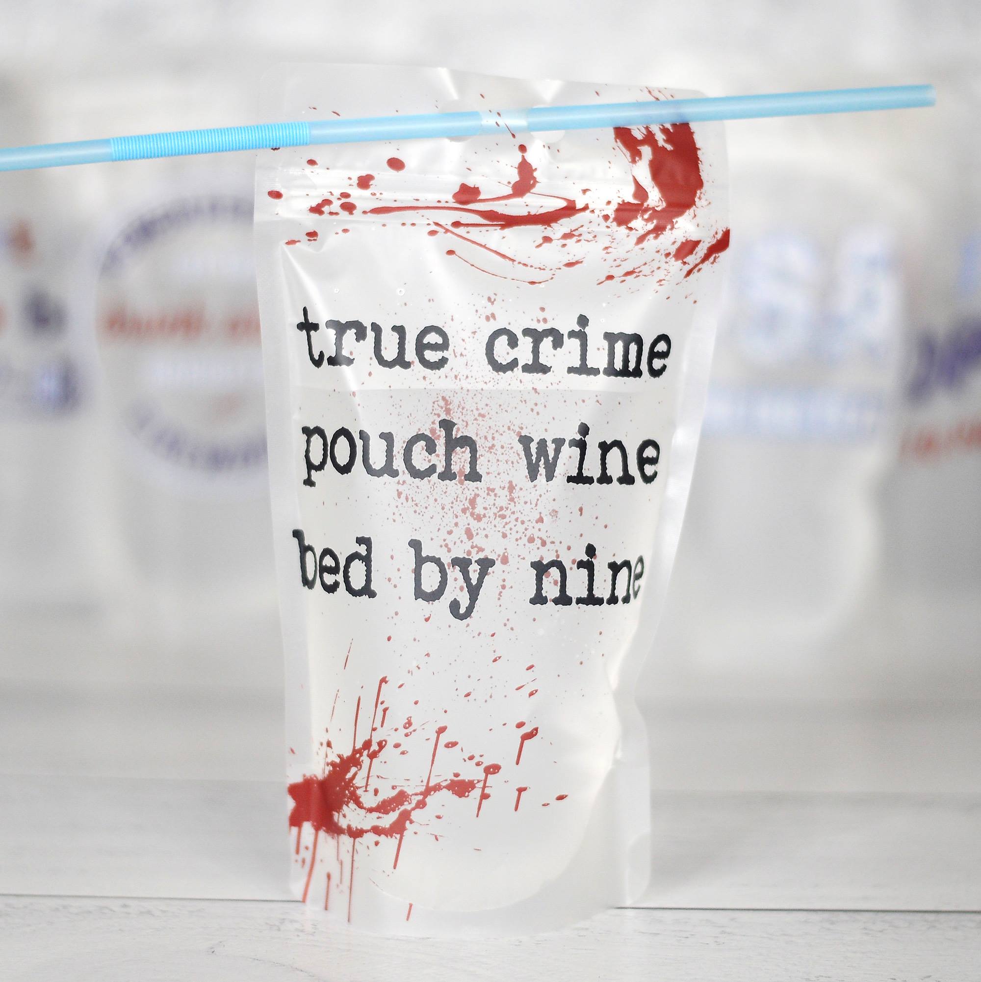 True Crime Adult Drink Pouch *Final Sale*