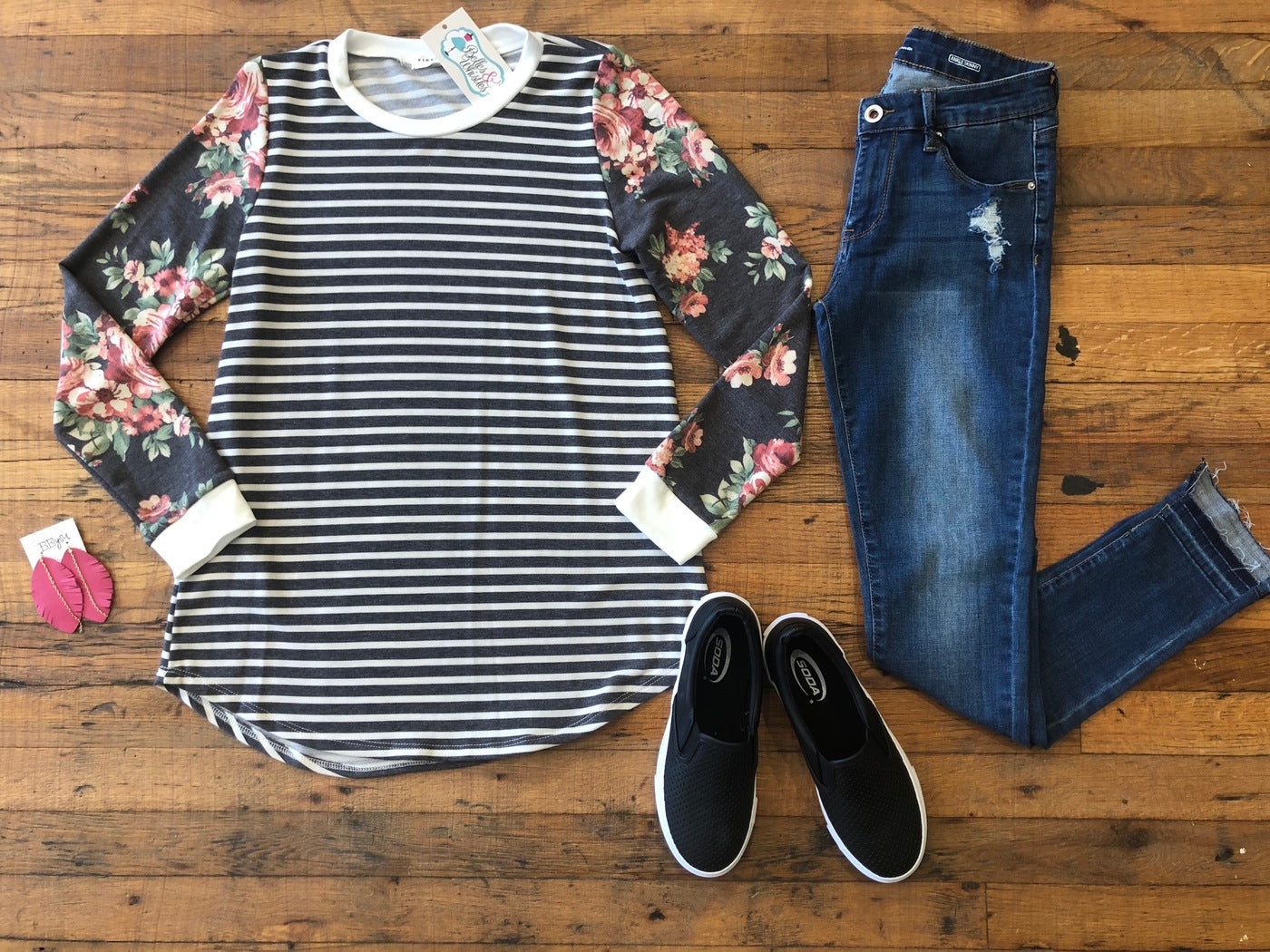 Kora Top in Black